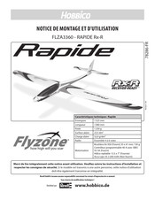 Hobbico FLYZONE RAPIDE Notice De Montage Et D'utilisation