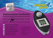 Planet Pool Aqua Inspektor Mode D'emploi