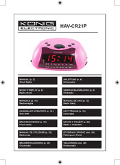 König Electronic HAV-CR21P Mode D'emploi