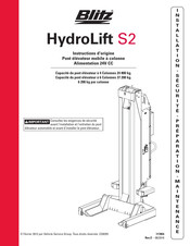 Blitz HydroLift S2 Instructions D'origine