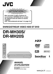 JVC ShowView DELUXE DR-MH30S Manuel D'utilisation