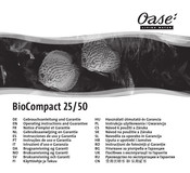 Oase BioCompact 25 Notice D'emploi Et Garantie