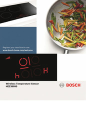 Bosch HEZ39050 Notice D'utilisation