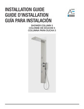 AE Bath SHOWER COLUMN 5 Guide D'installation