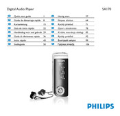 Philips SA170 Guide De Démarrage Rapide
