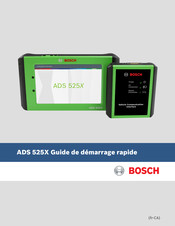 Bosch ADS 525X Guide De Démarrage Rapide