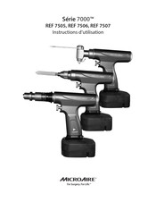 MicroAire REF 7506 Instructions D'utilisation