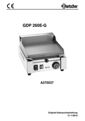 Bartscher GDP 260E-G Mode D'emploi