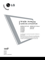 LG 60PC4R Série Guide De L'utilisateur