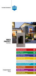 Maco PROTECT OPEN-DOOR Notice D'utilisation