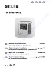 Selve i-R Timer Plus Notice D'utilisation