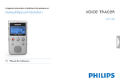 Philips VOICE TRACER DVT1300 Manuel De L'utilisateur