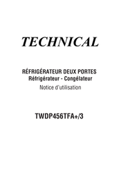 Technical TWDP456TFA+/3 Notice D'utilisation