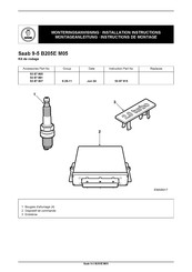 Saab 53 87 865 Instructions De Montage