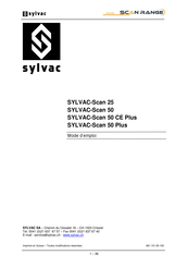 Sylvac Scan 25 Mode D'emploi