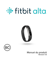 Fitbit Alta Manuel Du Produit