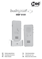 H+H Babyruf MBF 8181 Mode D'emploi