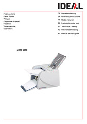 IDEAL MBM 98M Mode D'emploi