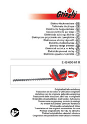 Grizzly EHS 600-61 R Traduction De La Notice D'utilisation Originale