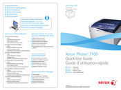 Xerox Phaser 7100 Guide D'utilisation Rapide
