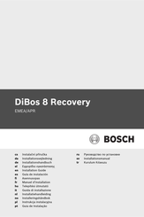 Bosch DiBos 8 Recovery EMEA Manuel D'utilisation