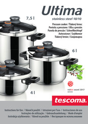 Tescoma Ultima stainless steel 18/10 Mode D'emploi