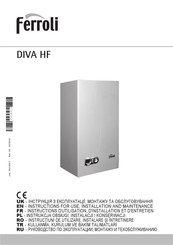 Ferroli DIVA HF Instructions D'utilisation