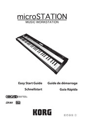 Korg microSTATION Guide De Démarrage