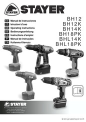 stayer BH18PK Instructions D'emploi