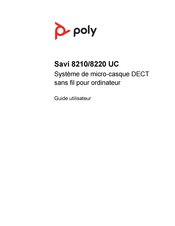 Poly Savi 8220 UC Guide De L'utilisateur