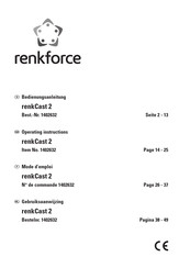 Renkforce renkCast 2 Mode D'emploi