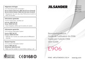 LG JIL SANDER E906 Guide De L'utilisateur