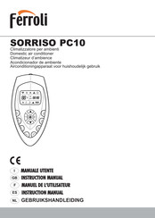 Ferroli SORRISO PC10 Manuel De L'utilisateur