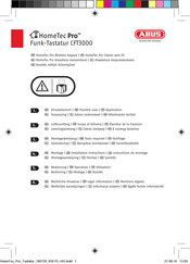 Abus HomeTec Pro CFT3000 Mode D'emploi