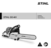 Stihl GS 461 Notice D'emploi