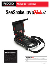 Rigid SeeSnake DVDPak2 Manuel De L'opérateur