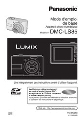 Panasonic LUMIX DMC-LS85 Mode D'emploi De Base