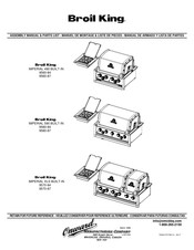 Broil King 9580-84 Manuel De Montage