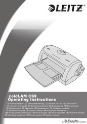 LEITZ coldLAM CS9 Guide D'utilisation