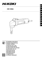 HIKOKI CN 16SA Mode D'emploi