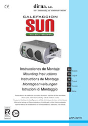 Dirna CALEFACCION SUN ELECTRONIC Instructions De Montage