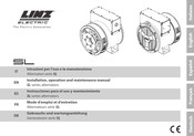 Linz electric SLS18 MD Mode D'emploi Et D'entretien