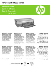 HP Deskjet D4200 Série Guide De Référence