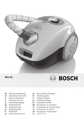 Bosch BGL35 Série Notice D'utilisation