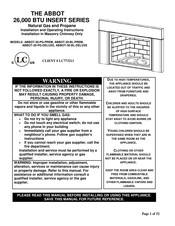Inca Metal Cutting ABBOT-30-BL-PREM Manuel D'installation Et Guide De L'utilisateur