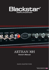 Blackstar Amplification ARTISAN 30H Mode D'emploi