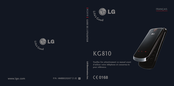 LG KG810 Guide De L'utilisateur