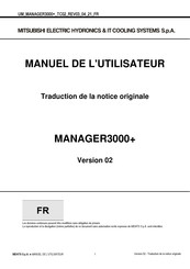 Mitsubishi Electric MANAGER 3000+ Manuel De L'utilisateur