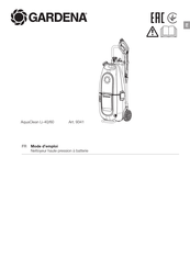 Gardena AquaClean Li-40/60 Mode D'emploi