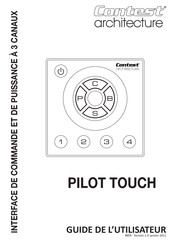 Contest architecture PILOT TOUCH Guide De L'utilisateur
